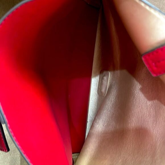 Lg Red Tote by Nine West EUC - Picture 8 of 12